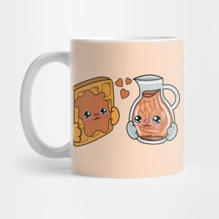 All i need is waffles and syrop, Kawaii waffles and syrop. Mug